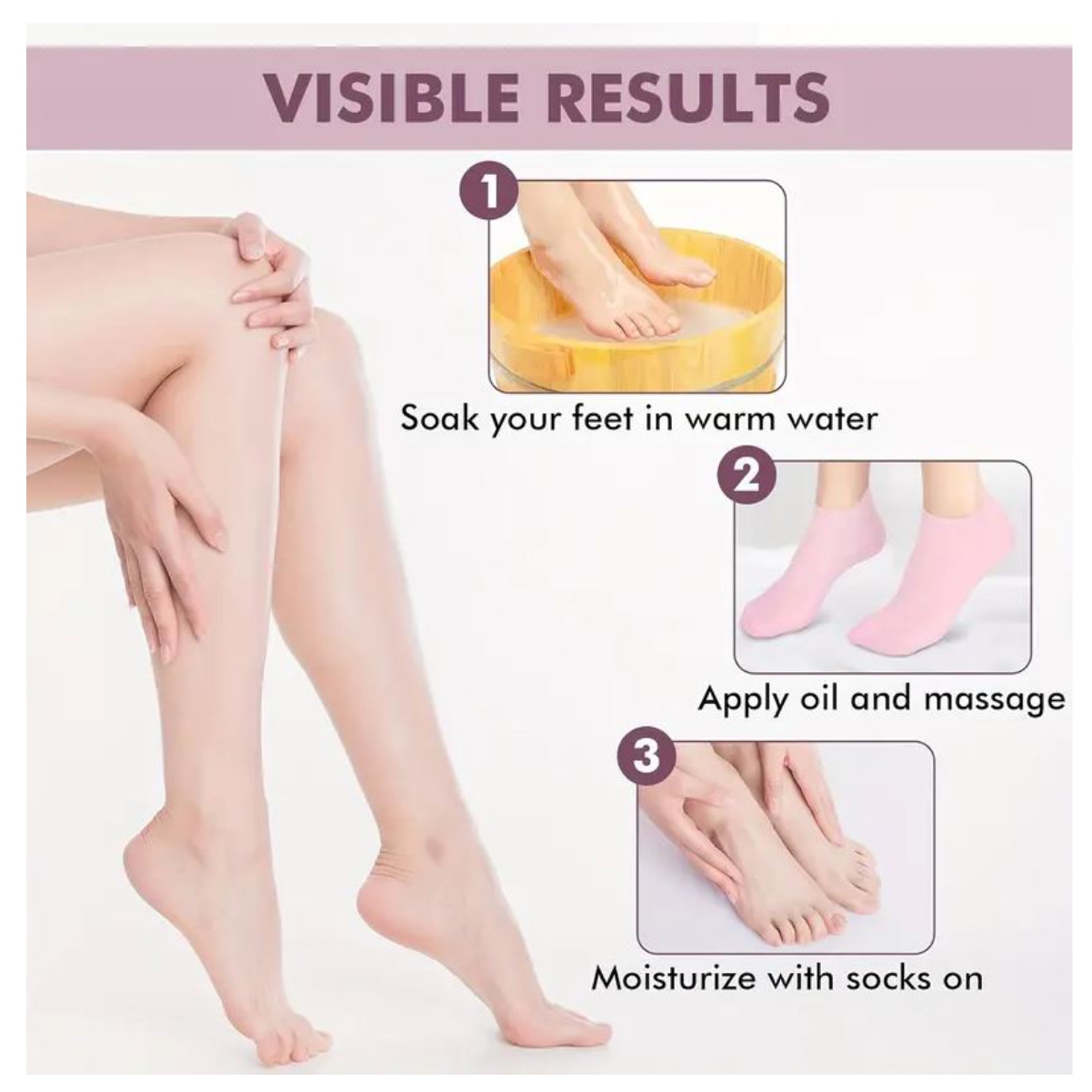 Miniatura 2 de Medias spa Hidratante Silicona